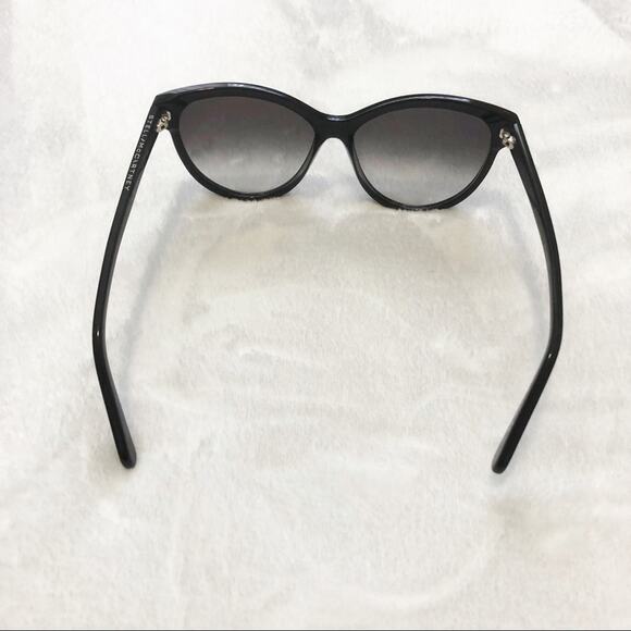 Stella McCartney black cat eye sunglasses oversized 57mm main image 10